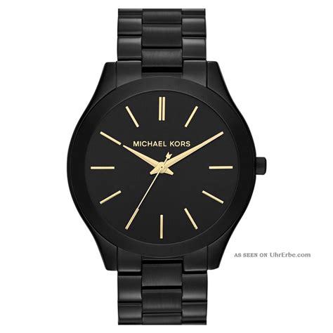 michael kors uhr schwarz damen|michael kors armband herren.